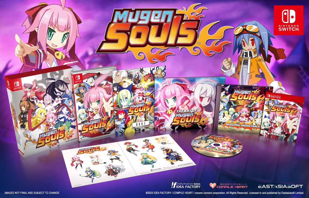 Mugen Souls: svelato l'arrivo della Limited Edition su Nintendo Switch -